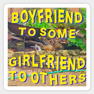 Boyfriend to some Sticker